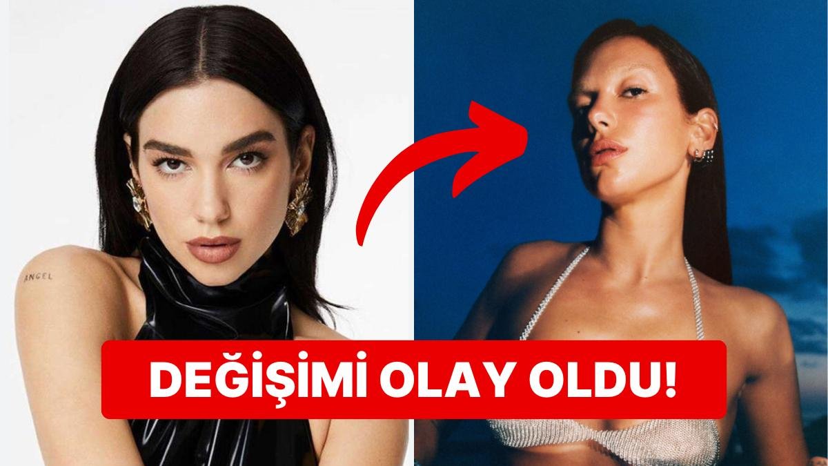 Dua Lipa’nın Yeni Albümü İçin Hazırladığı Kaşsız Görünümü Sosyal Medya Kullanıcılarının Diline Fena Düştü