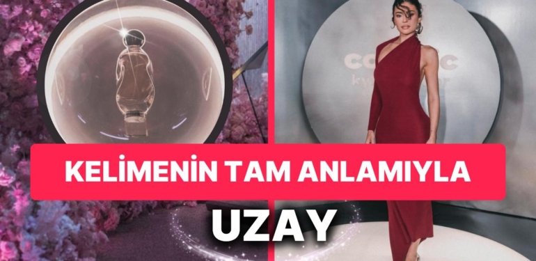 Kylie Jenner Yeni Parfümü ‘Cosmic’in Lansmanında Resmen Dişil Enerjisini Konuşturdu