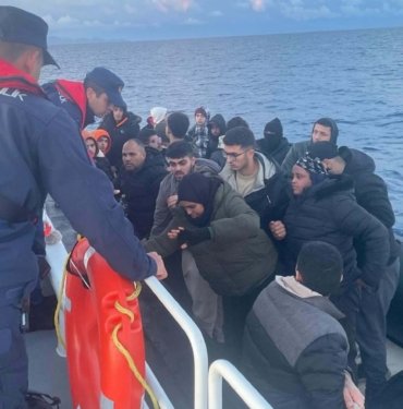 Bodrum’da 37 kaçak göçmen yakalandı