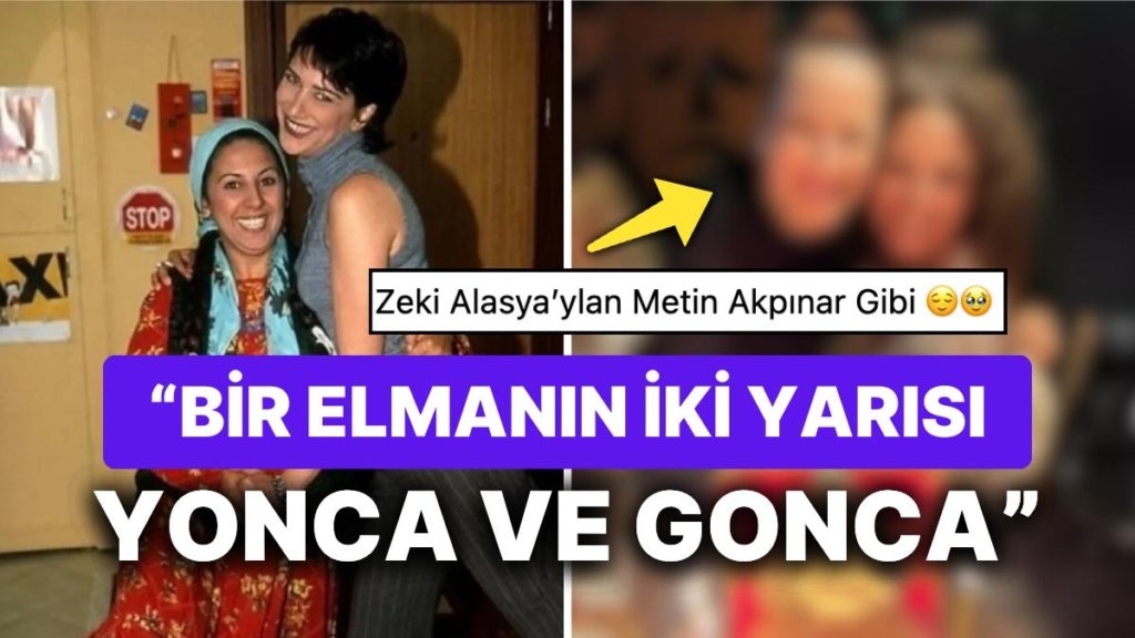 Yarım Elma Dizinin İkiz Kardeşleri Janset Paçal ve Günay Karacaoğlu 22 Yıl Sonra Aynı Karede Buluştu!