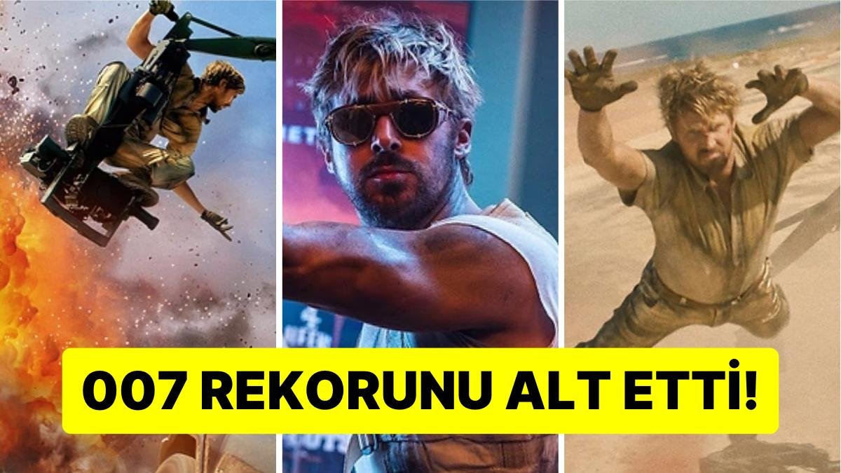 Ryan Gosling’in Yeni Aksiyon Komedi Filmi Etkileyici Bir Guinness Dünya Rekoru Kırdı!