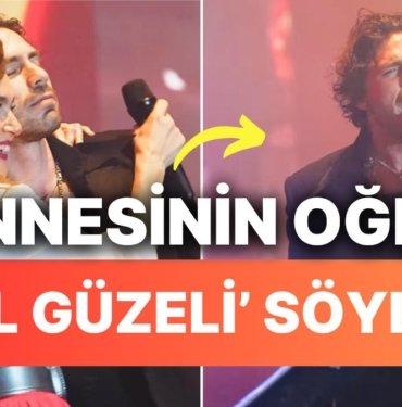 Söylediği İngilizce Şarkıyla Hayranlarını İkiye Bölen Taro Emir Tekin, Annesiyle Birlikte Sahne Aldı