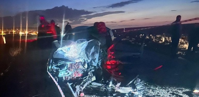 Aksaray’da 2 otomobil çarpıştı: 1 ölü, 5 yaralı