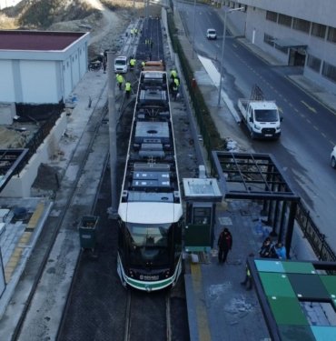 Kocaeli Şehir Hastanesi tramvayı bugün hizmete giriyor