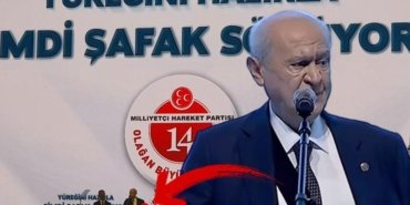 Son dakika | MHP lideri  Bahçeli, kürsüye kolunda sargıyla çıktı, Erdoğan