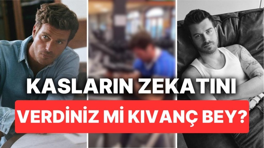 Kıvanç Tatlıtuğ’un Kas Şovu Yaptığı Spor Salonundaki Çalışma Anları Sizi Kalpten Götürebilir
