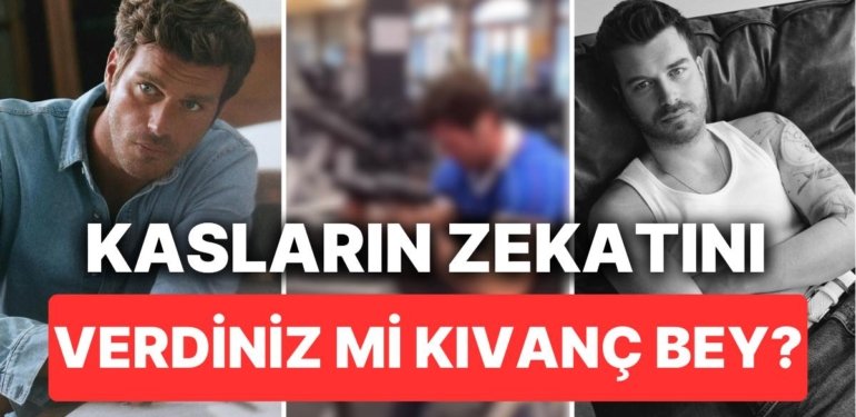 Kıvanç Tatlıtuğ’un Kas Şovu Yaptığı Spor Salonundaki Çalışma Anları Sizi Kalpten Götürebilir