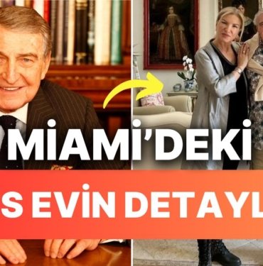 Türkiye’nin En Zenginlerinden Rahmi Koç’un Miami’deki Lüks Evinden Fotoğraflar Geldi