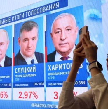 Putin 5. kez devlet başkanı: Sandık çıkış anketine göre yüzde 87 ile kazandı