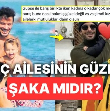 Barış Arduç ve Gupse Özay’ın Aile Pozları Yine Jan Asya’nın Yüzünü Saklasalar da Hepimizi Mest Etti