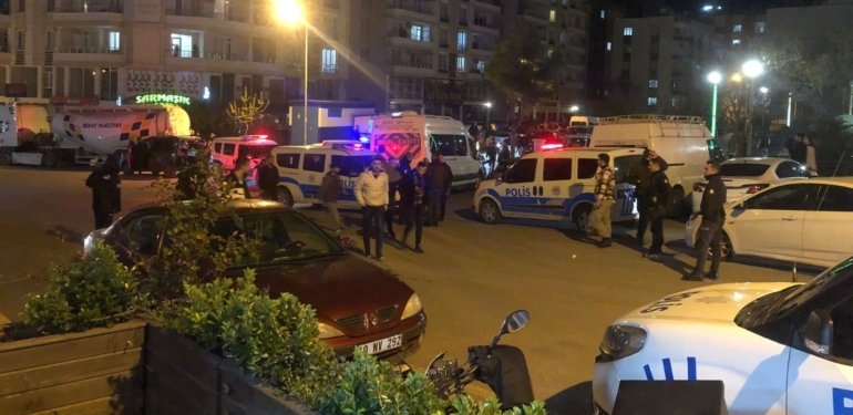 Bıçaklı kavgaya biber gazlı müdahale