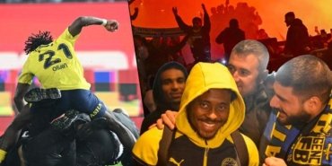Fenerbahçeli futbolcular kahraman gibi karşılandı! Trabzonspor maçı sonrası Sabiha Gökçen Havalimanı