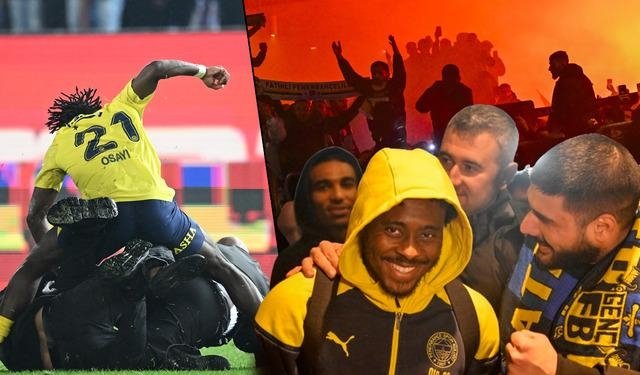 Fenerbahçeli futbolcular kahraman gibi karşılandı! Trabzonspor maçı sonrası Sabiha Gökçen Havalimanı