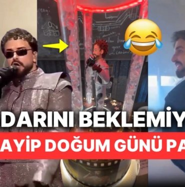 Doğum Günü İçin Boyundan Büyük Pasta Yaptırılan Sefo Bir de Şarkı Çaldığını Öğrenince Çocuklar Gibi Sevindi