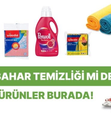 Bahar Temizliği Başlasın! İhtiyacınız Olan Temizlik Ürünlerinde Kaçırılmayacak İndirimler