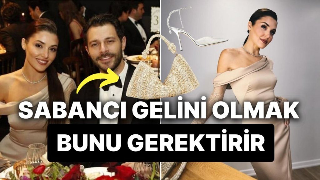 Hande Erçel’in Bir Sabancı Gelini Edasıyla Süzüldüğü Sosyete Düğünündeki Kombinin Fiyatı Ortaya Çıktı