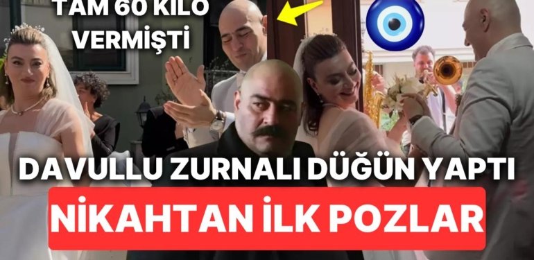 Ben Bu Cihana Sığmazam’ın Cabbar’ı Cem Cücenoğlu Göbek Ata Ata Evlendi
