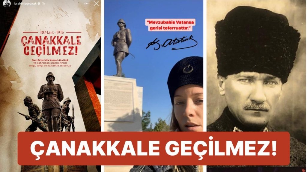 Ünlü İsimlerden 18 Mart Çanakkale Zaferi’nin 109. Yıl Dönümünü Kutladıkları Paylaşımlar Geldi!