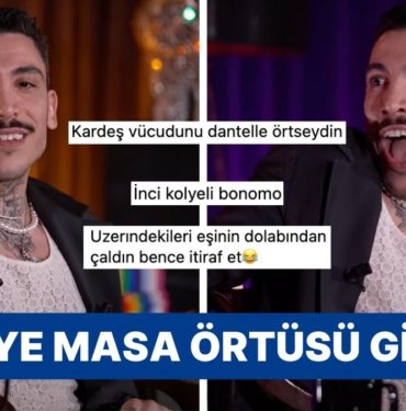 Marjinalliğinden Bir An Bile Ödün Vermeyen Can Bonomo’nun Dantelli İncili Kombini “Bu Kadar da Değil” Dedirtti
