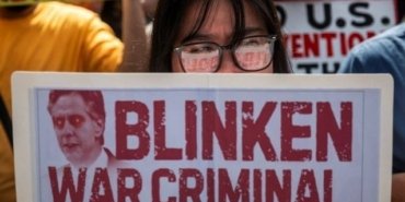 Blinken’a Filipinler’de protesto: Soykırımı durdurdun