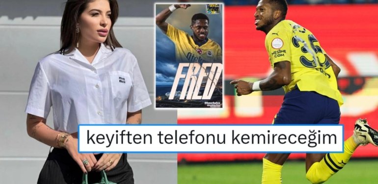 Fred’in Eşi Monique Salum Fenerbahçelileri Güldürdü: Ula Hamsi Tuttum Seni Şarkısıyla Paylaşım Yaptı