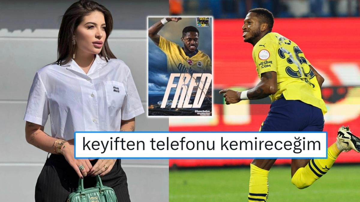 Fred’in Eşi Monique Salum Fenerbahçelileri Güldürdü: Ula Hamsi Tuttum Seni Şarkısıyla Paylaşım Yaptı