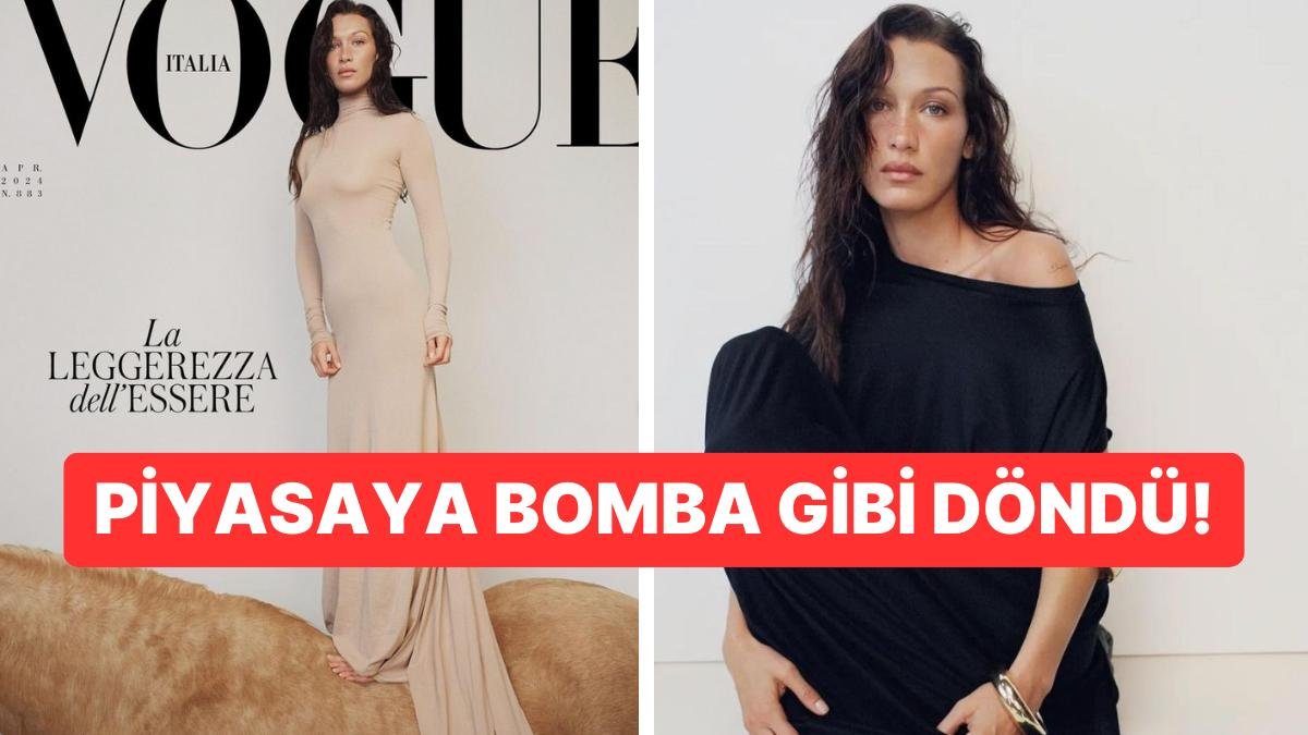 Bella Hadid Sektöre Geri Döndü! At Üstünde Ayakta Poz Veren Model “Fazla Vahşi Batı Filmi İzlemiş” Dedirtti