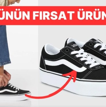 Günün Öne Çıkan Fırsatı: İkonik Vans Ayakkabı İndirime Girdi!