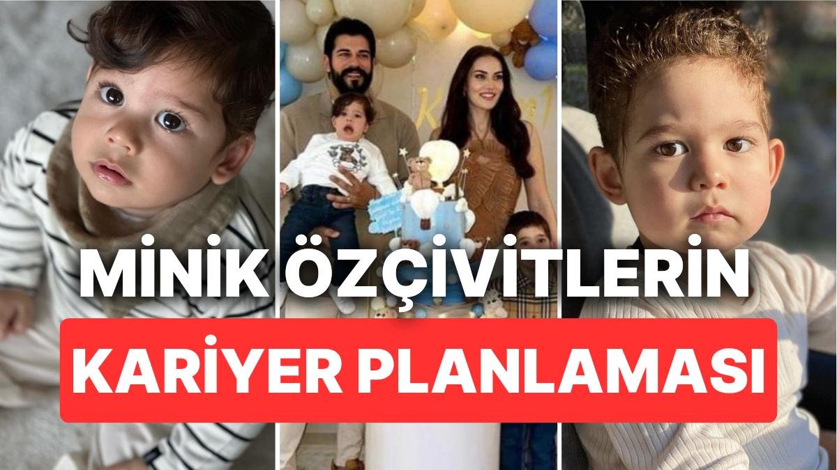 Babalarının Mini Birer Kopyası Olan Karan ve Kerem Özçivit’in Kariyeri Şimdiden Belli Olmaya Başlamış