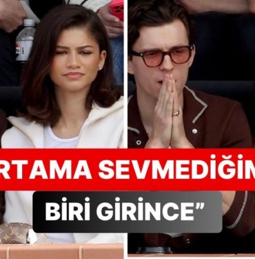 Film Gibi Bir Aşk Yaşayan Zendaya ve Tom Holland Gittikleri Maçta Kameraya Yansıyan Mimikleriyle Güldürdü
