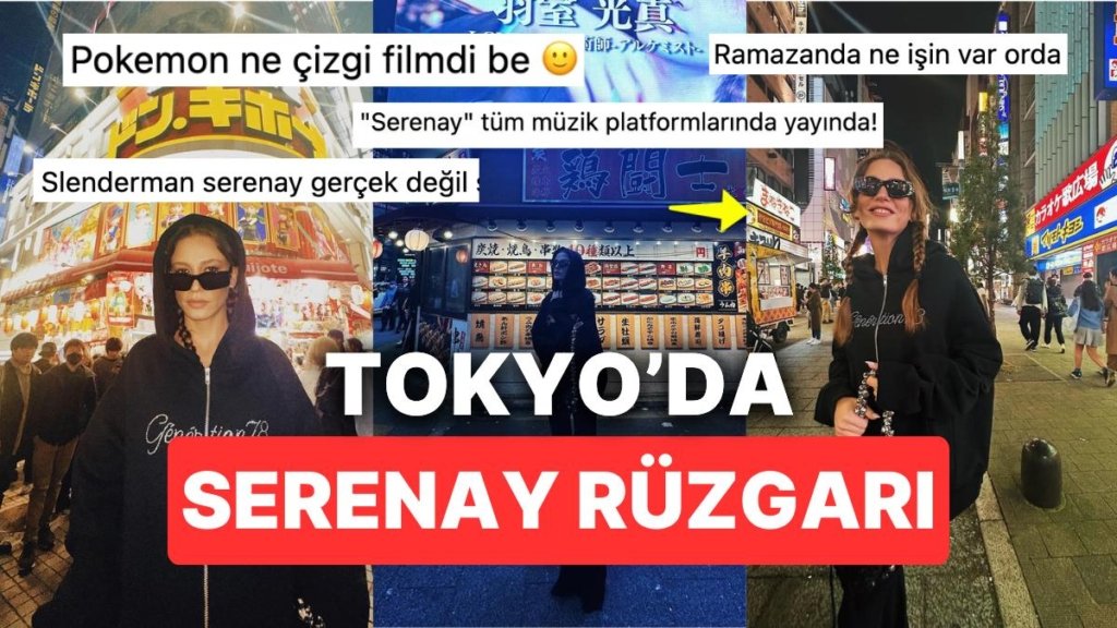 Seul’den Sonra Rotayı Tokyo’ya Çeviren Serenay Sarıkaya’nın Asya’ya Nam Salan Güzelliği!