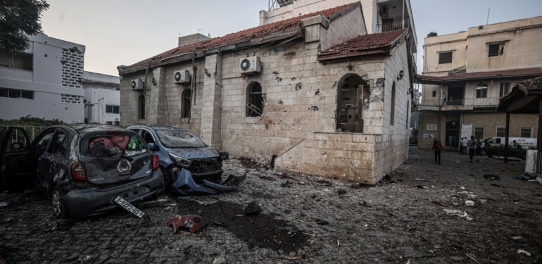 DSÖ: Gazze’de sağlık tesislerine 410 saldırı düzenlendi