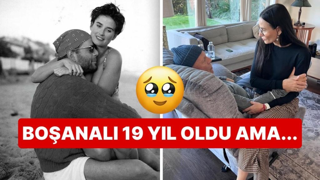 Amansız Hastalığı Nedeniyle Oyunculuğu Bırakan Bruce Willis’i Eski Eşi Demi Moore 69. Yaşında Yalnız Bırakmadı