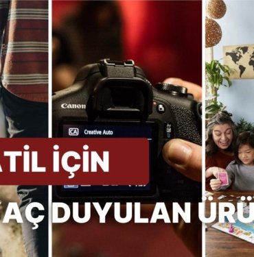 Bir Sonraki Aile Tatilinize Şimdiden Hazırlık Yapmak İstiyorsanız Hemen Kapmanız Gereken 12 Ürün