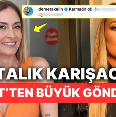 Ceyda Düvenci’nin Videosunu Görüp Dayanamayan Demet Akalın “Karmadır O” Diyerek Göndermede Bulundu