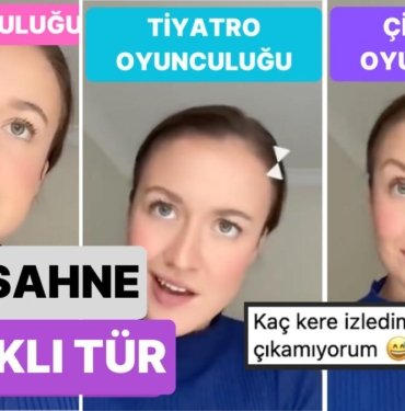 Aynı Sahneyi Hem Tiyatro, Hem Sinema Hem de Çizgi Film Oyunculuğuyla Oynayan Kadının Yeteneğine Bayılacaksınız