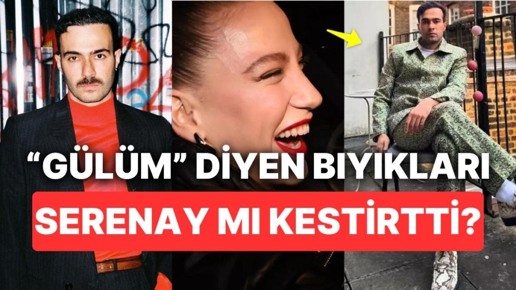 Serenay Sarıkaya Bir Türlü Sevgili Olduklarını İtiraf Etmediği Mert Demir’in Bıyıkları Sorulunca Kahkaha Attı