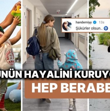 Hande Erçel’in Yeğeni Mavi’nin Babası Caner’den “Bugünün Hayalini Kuruyorduk” Notuyla Duygulandıran Paylaşım