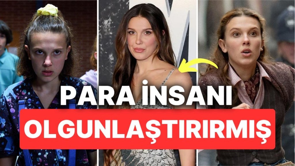 Stranger Things Yıldızı Millie Bobby Brown’ın Çocuk Yaşta Kazandığı Paralar Akla Hayale Sığmayacak Cinsten