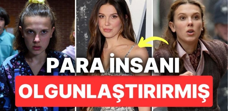 Stranger Things Yıldızı Millie Bobby Brown’ın Çocuk Yaşta Kazandığı Paralar Akla Hayale Sığmayacak Cinsten