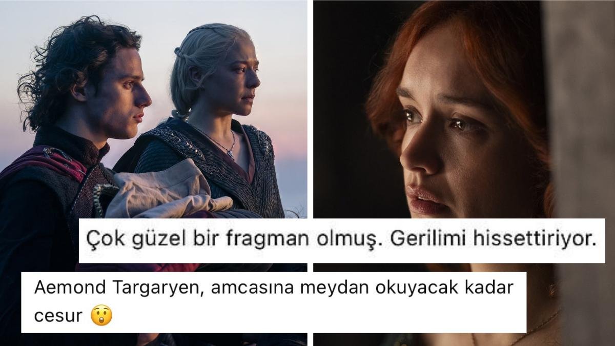 ‘House Of Dragon’un 2. Sezonundan ‘Yeşil’ ve ‘Siyah’ Olmak Üzere Yayınlanan İki Yeni Fragmana Gelen Tepkiler