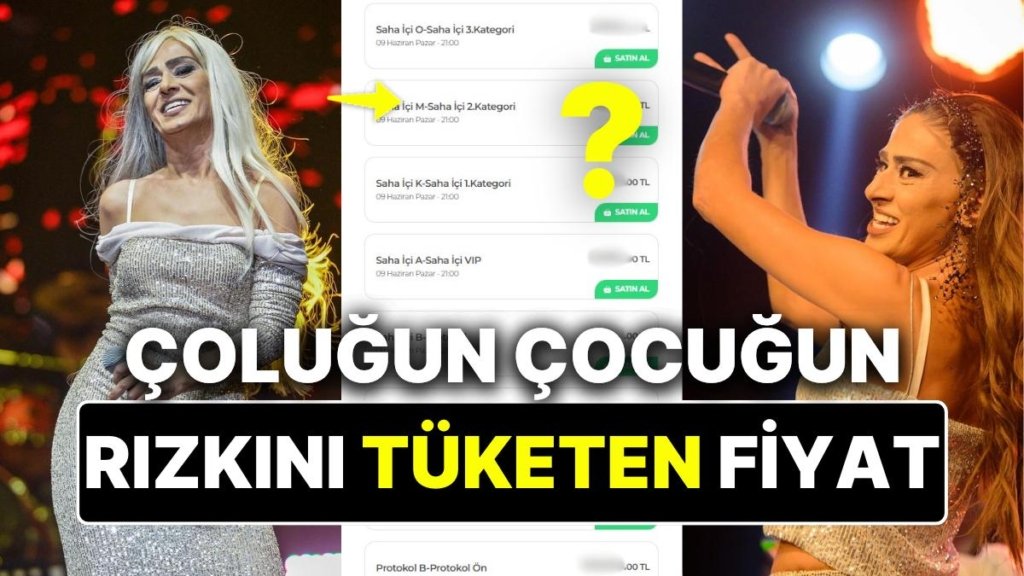 Yıldız Tilbe’yi Konserine Gitmek İsteyenlerin Bilet Fiyatlarını Görmesiyle Hevesleri Kursaklarında Kaldı