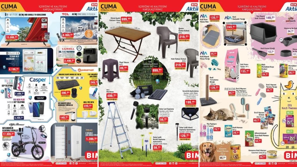 BİM’e Katlanabilir Elektrikli Bisiklet Geliyor! 26 – 29 Mart 2024 BİM Aktüel Ürünler İndirim Kataloğu