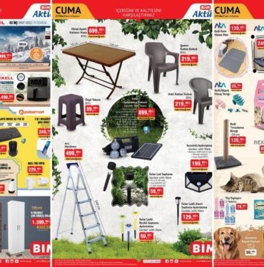 BİM’e Katlanabilir Elektrikli Bisiklet Geliyor! 26 – 29 Mart 2024 BİM Aktüel Ürünler İndirim Kataloğu