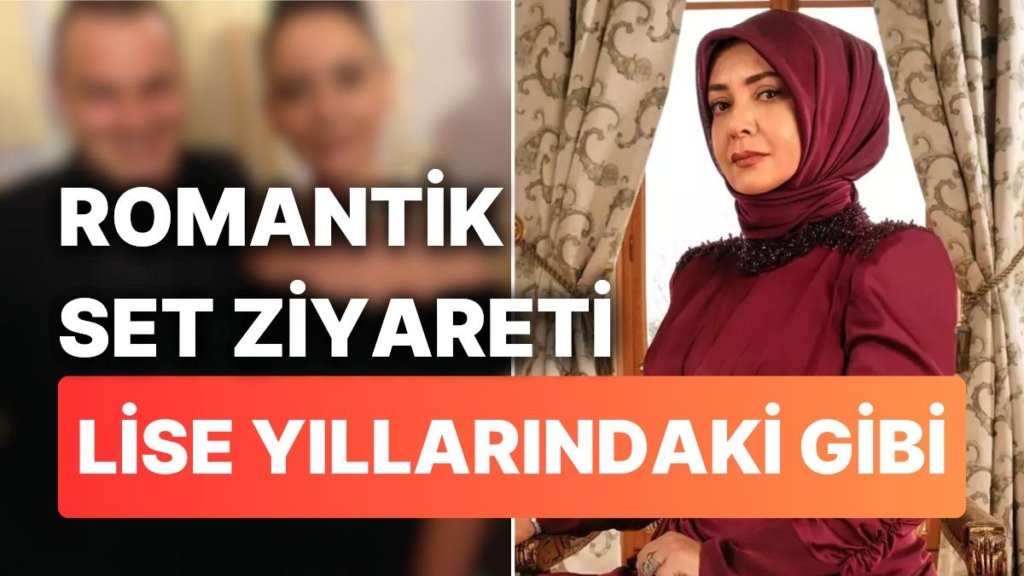 Kızılcık Şerbeti Pinko’ya Eşinden Set Ziyareti: Meğer Eşi Ünlü Bir Oyuncunun Kuzeniymiş!