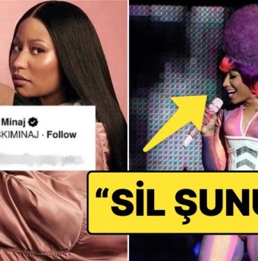 Rap’in Kraliçesi Nicki Minaj, Eski Fotoğrafını Paylaşan Magazin Hesabına Sinirlendi