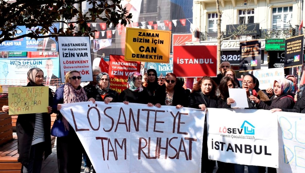 LÖSEV’den Lösante Hastanesi’ne ruhsat talebi