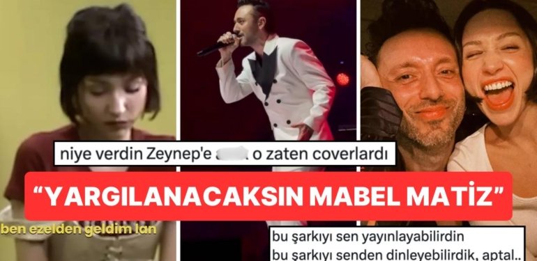 Zeynep Bastık’ı Tarihe Geçiren “Lan” Şarkısını Konserinde Söyleyen Mabel Matiz Ortalığı Yıktı Geçti!