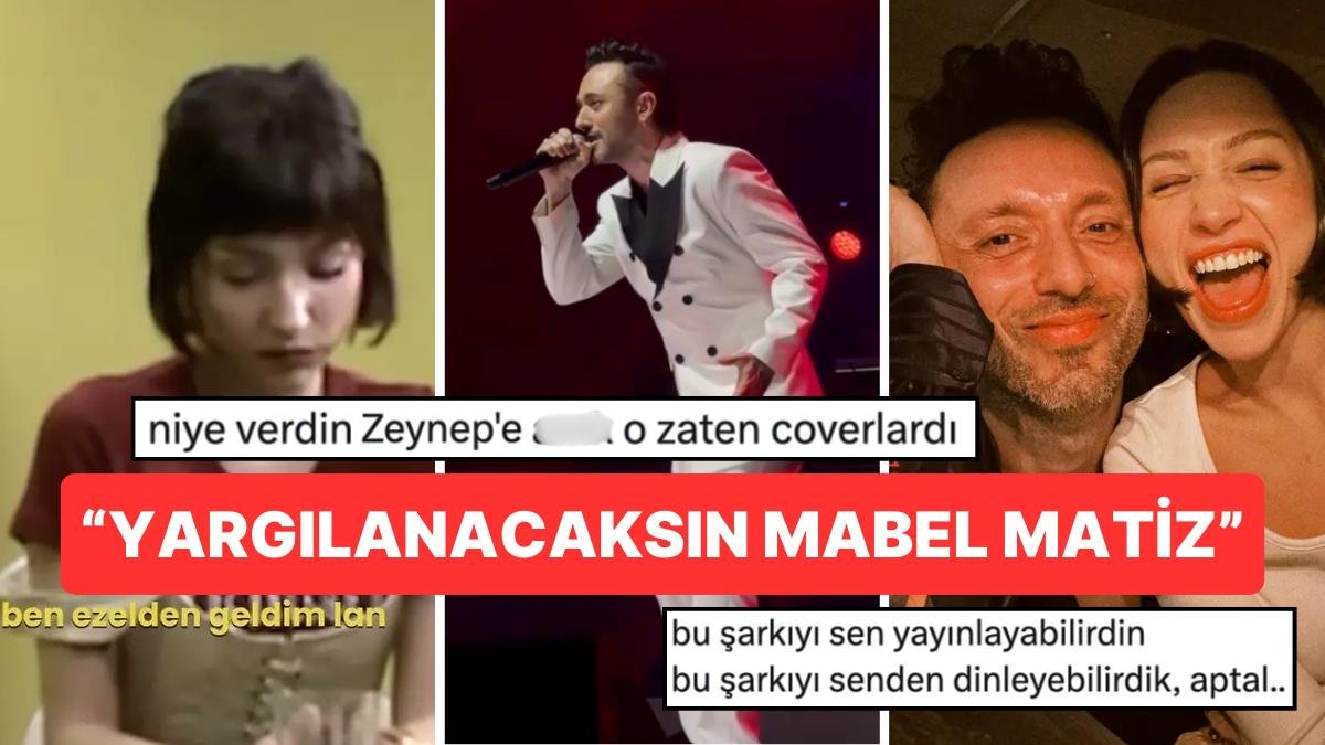 Zeynep Bastık’ı Tarihe Geçiren “Lan” Şarkısını Konserinde Söyleyen Mabel Matiz Ortalığı Yıktı Geçti!