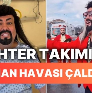 İkinci Kez Bağırsak Ameliyatı Olan Kobra Murat Mehter Takımı Eşliğinde Göbek Atarak Taburcu Oldu